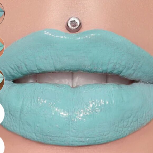 Jeffree Star Cosmetics Supreme Gloss –Gloss’d in Paradise (Neon Turquoise) (NEW) - Picture 1 of 5